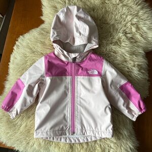THE NORTH FACE Warm Storm Rain Jacket (Infant) Purdy Pink 6-12 Months